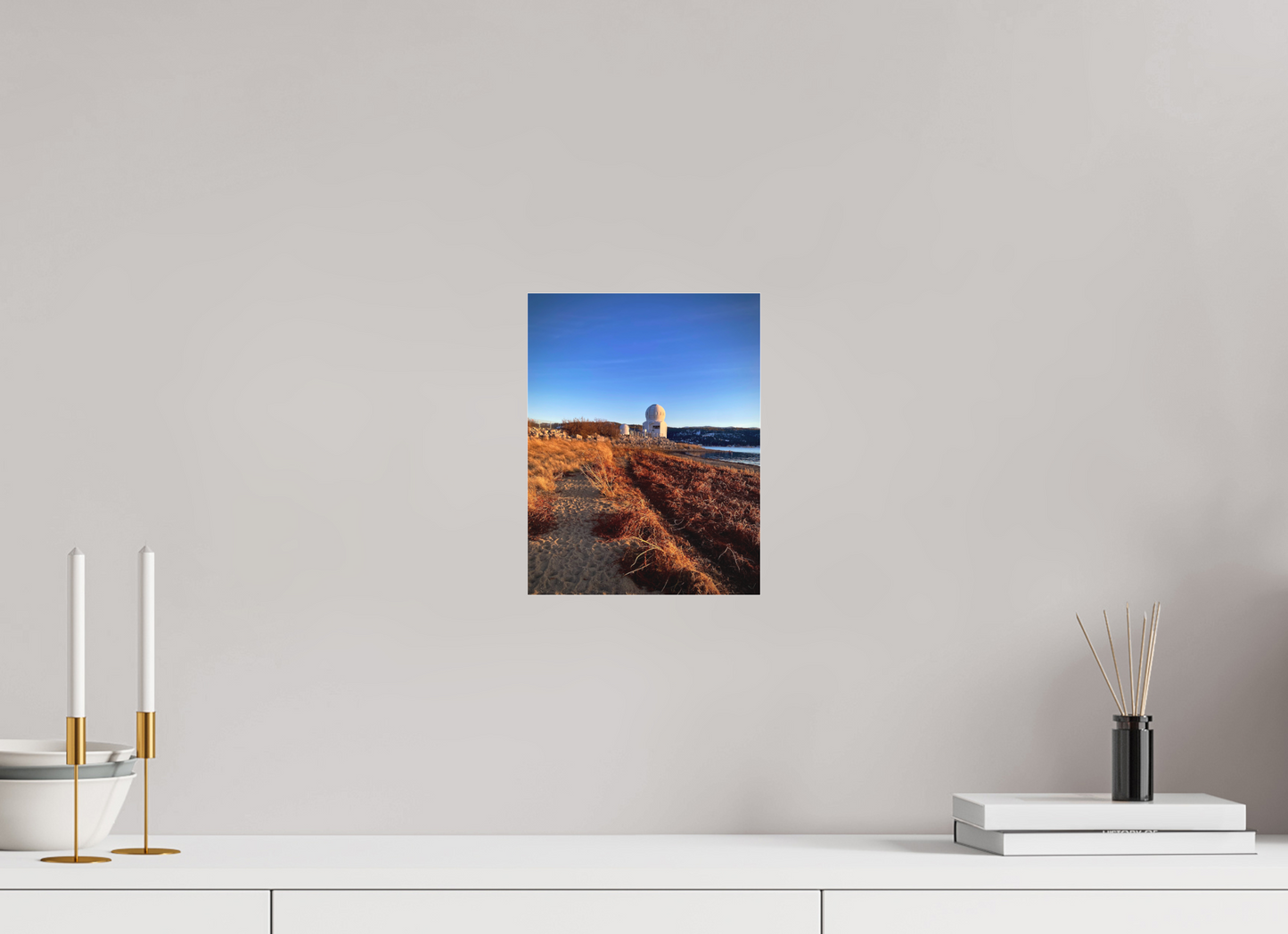 8 x 10.4″, Matte Acrylic Glass - Fuji crystal archive A Moment Before Winter