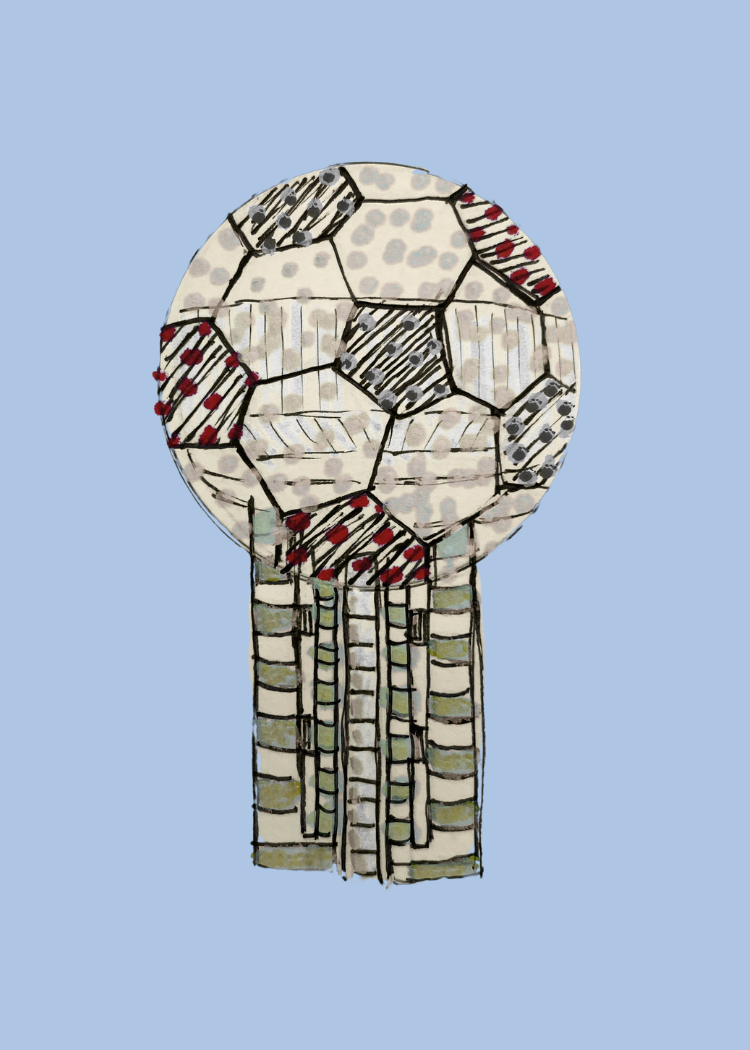 World Futbol Celebration Mini Art Print Set