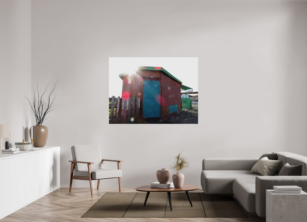 60 x 45″, Matte Acrylic Glass - Fuji crystal archive Ostia Beach Shack