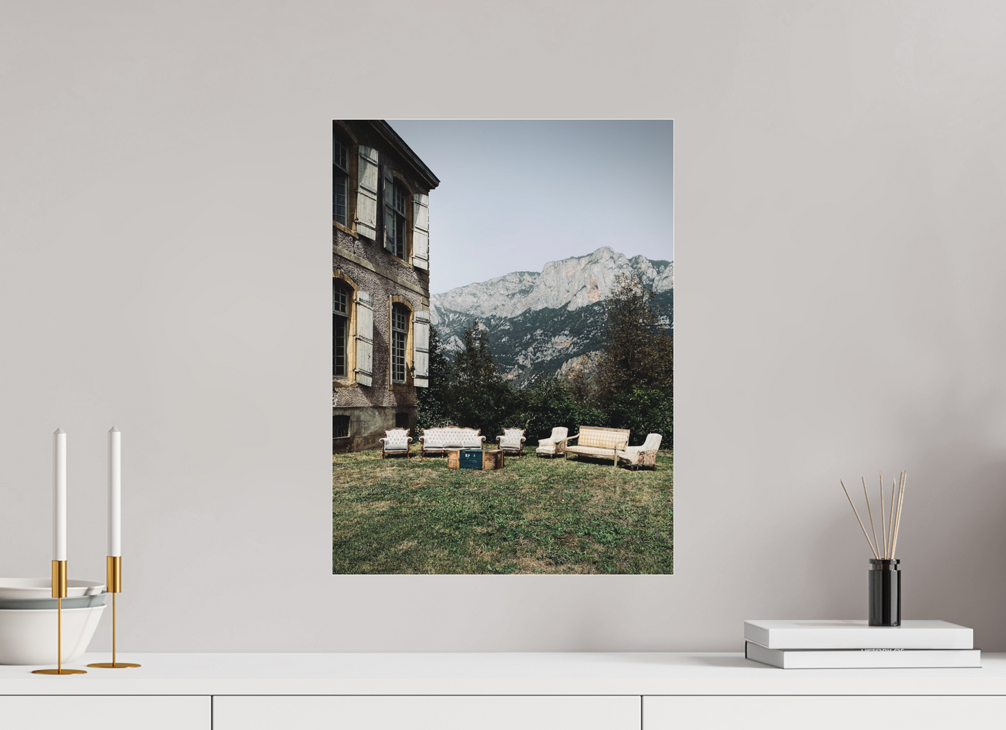 15 x 20″, Matte Acrylic Glass - Fuji crystal archive Salon en Plein Air