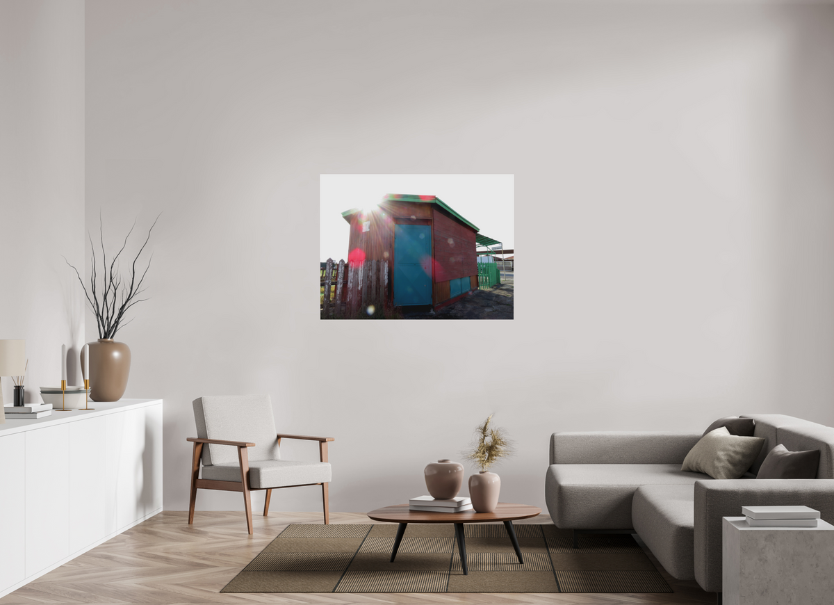 48 x 36″, Matte Acrylic Glass - Fuji crystal archive Ostia Beach Shack