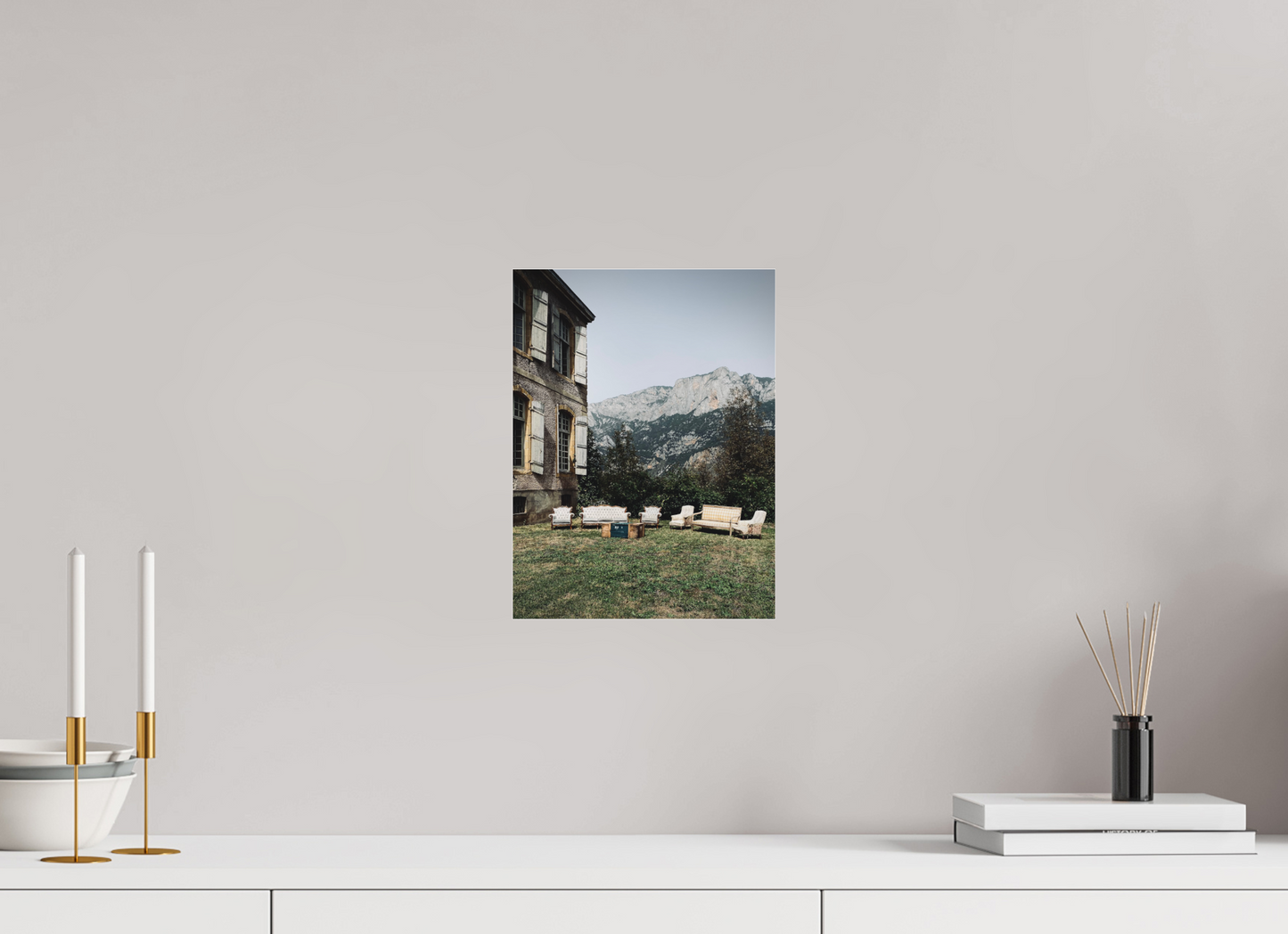 9 x 12″, Matte Acrylic Glass - Fuji crystal archive Salon en Plein Air