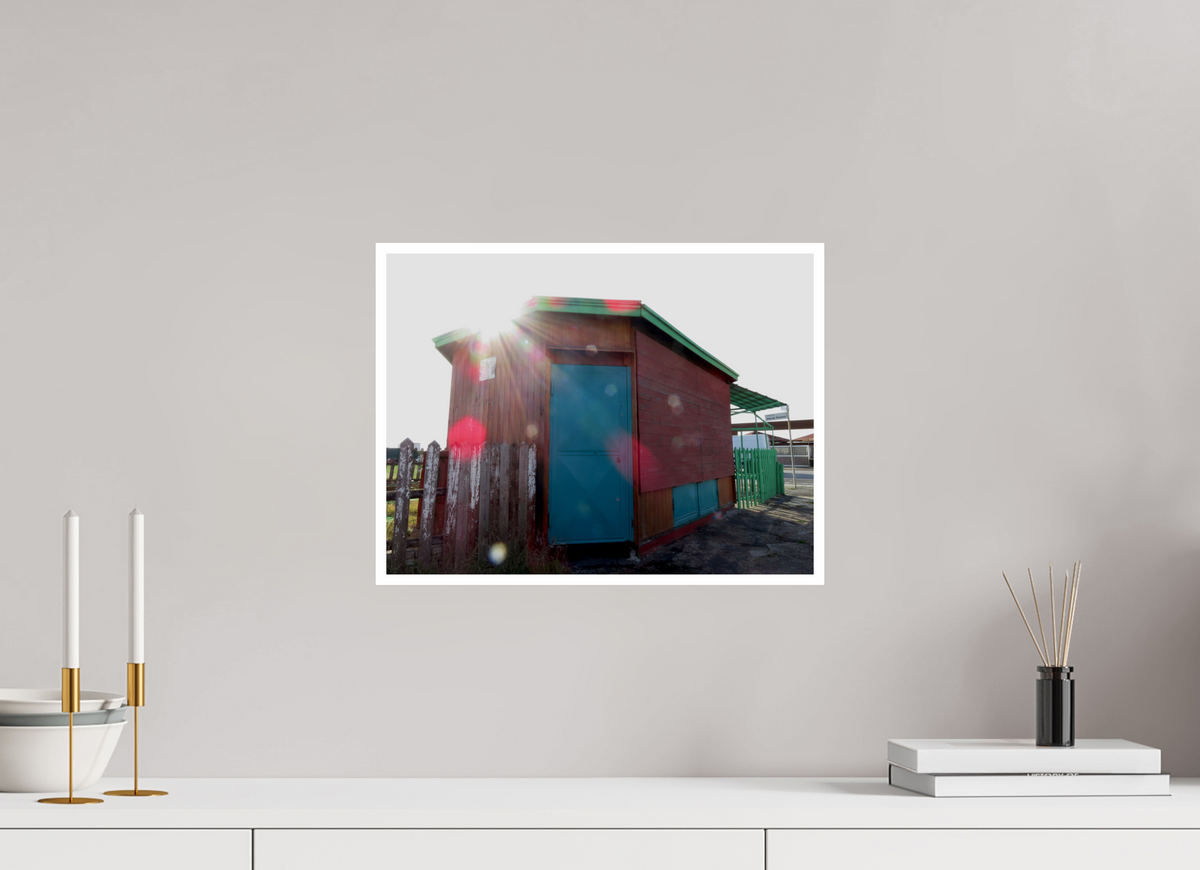 16 x 12″, Canson Baryta Prestige II Ostia Beach Shack