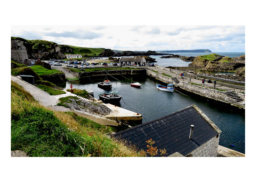 Ballintoy Harbour Sticker Sheet