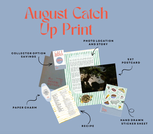 August Catch Up Print