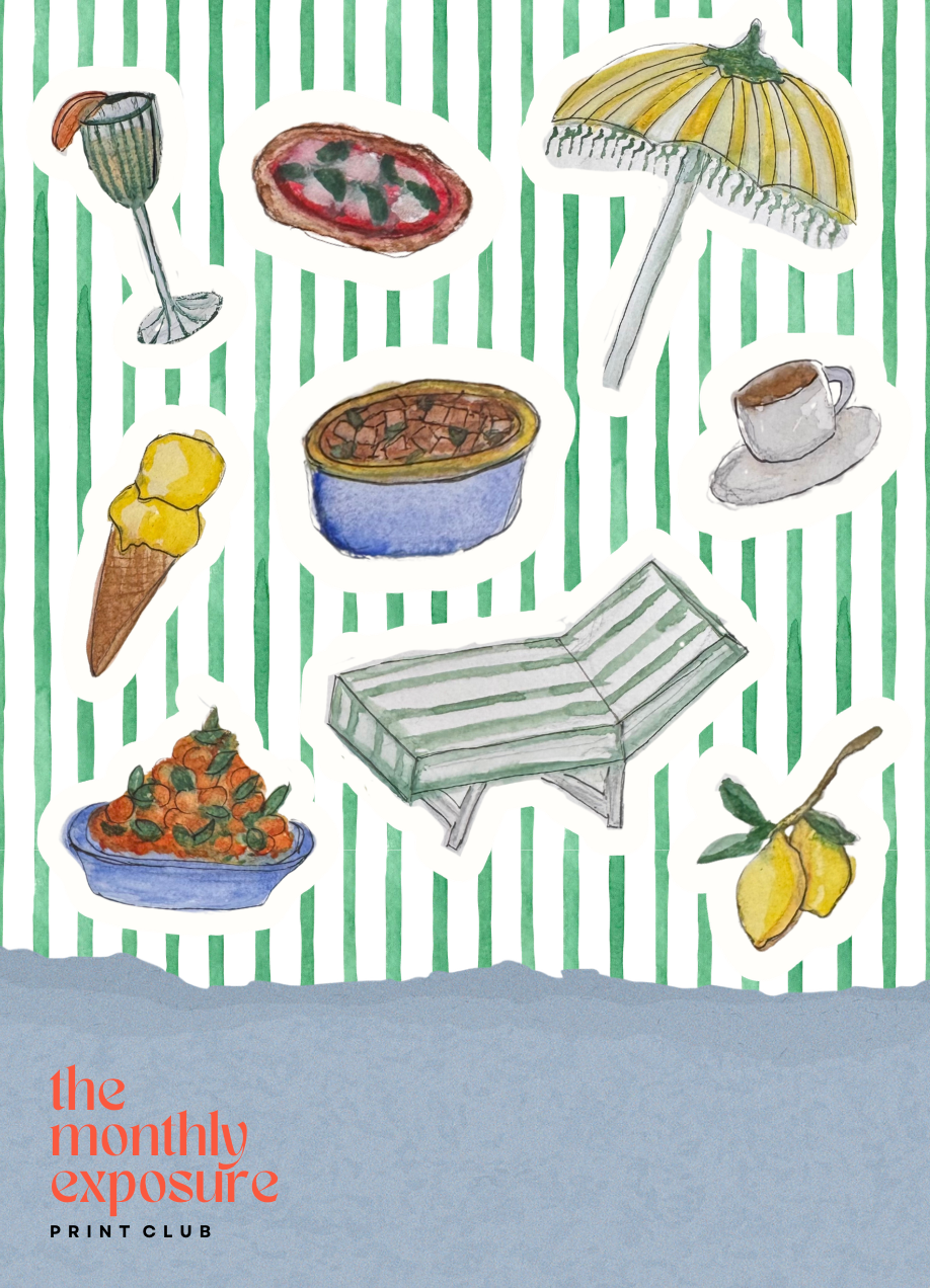 Ischia Haze Sticker Sheet