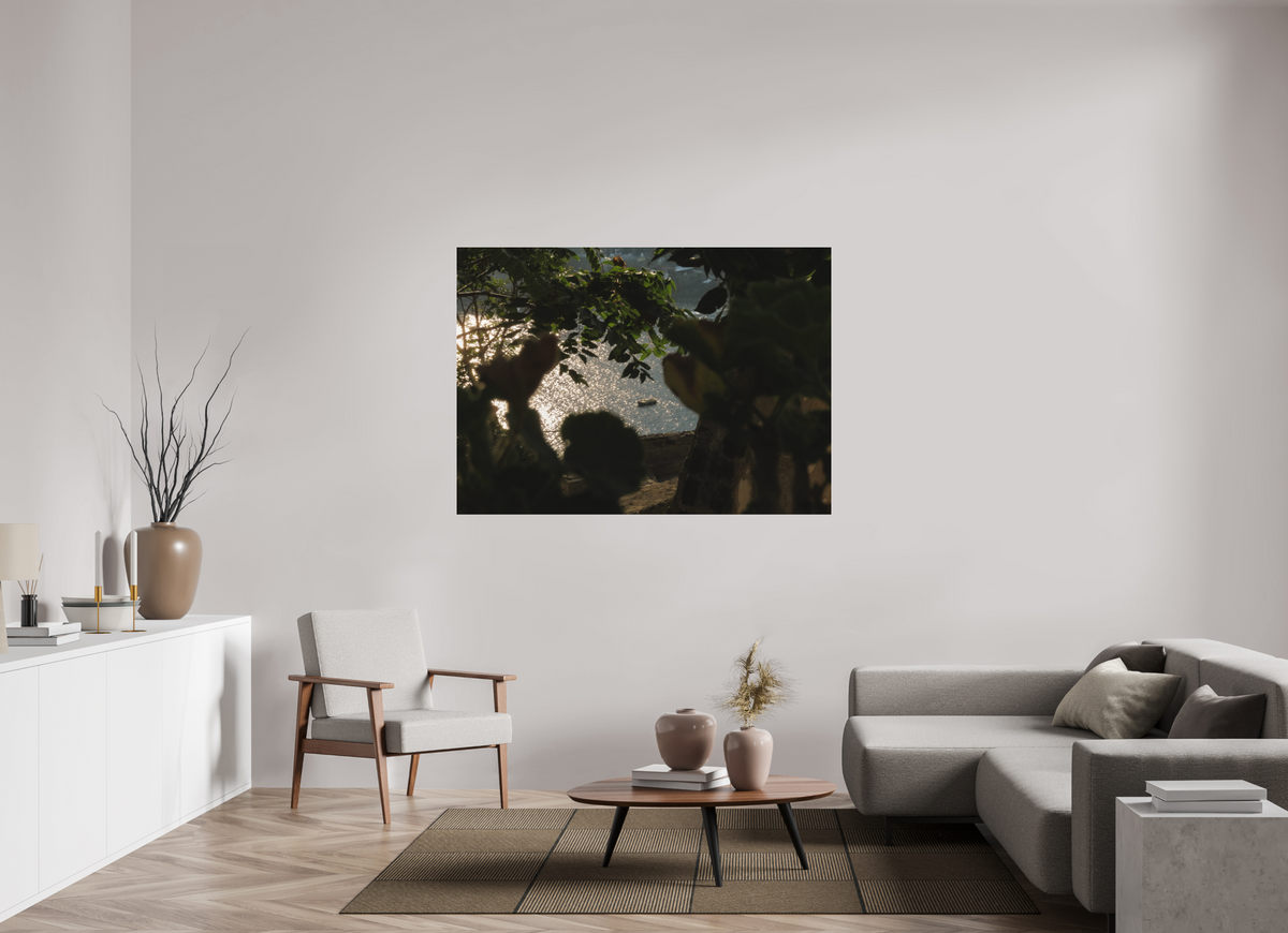 60.2 x 43″, Matte Acrylic Glass - Fuji crystal archive Ischia Haze