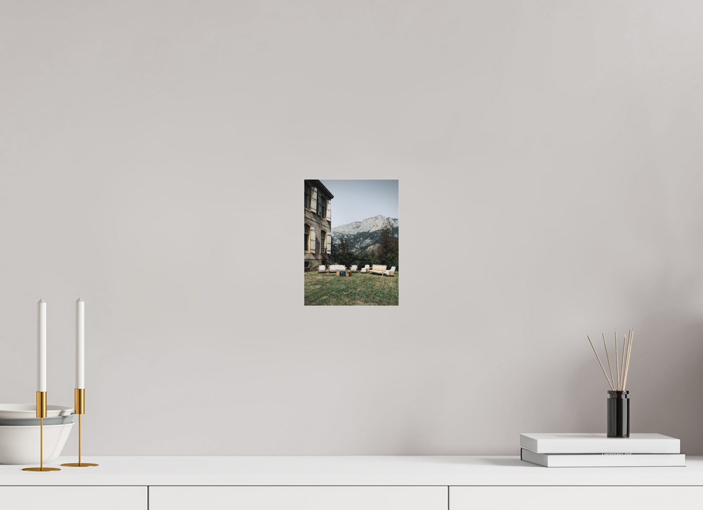 6 x 8″, Matte Acrylic Glass - Fuji crystal archive Salon en Plein Air