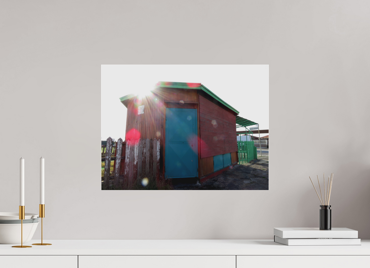 20 x 15″, Matte Acrylic Glass - Fuji crystal archive Ostia Beach Shack